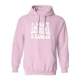 thumbnail image 1 of I Can't I'm Busy Growing a Human Adult Hooded Sweatshirt, 1 of 3