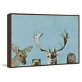 thumbnail image 1 of I Can't See II Floater Framed Painting Print on Canvas, 1 of 6