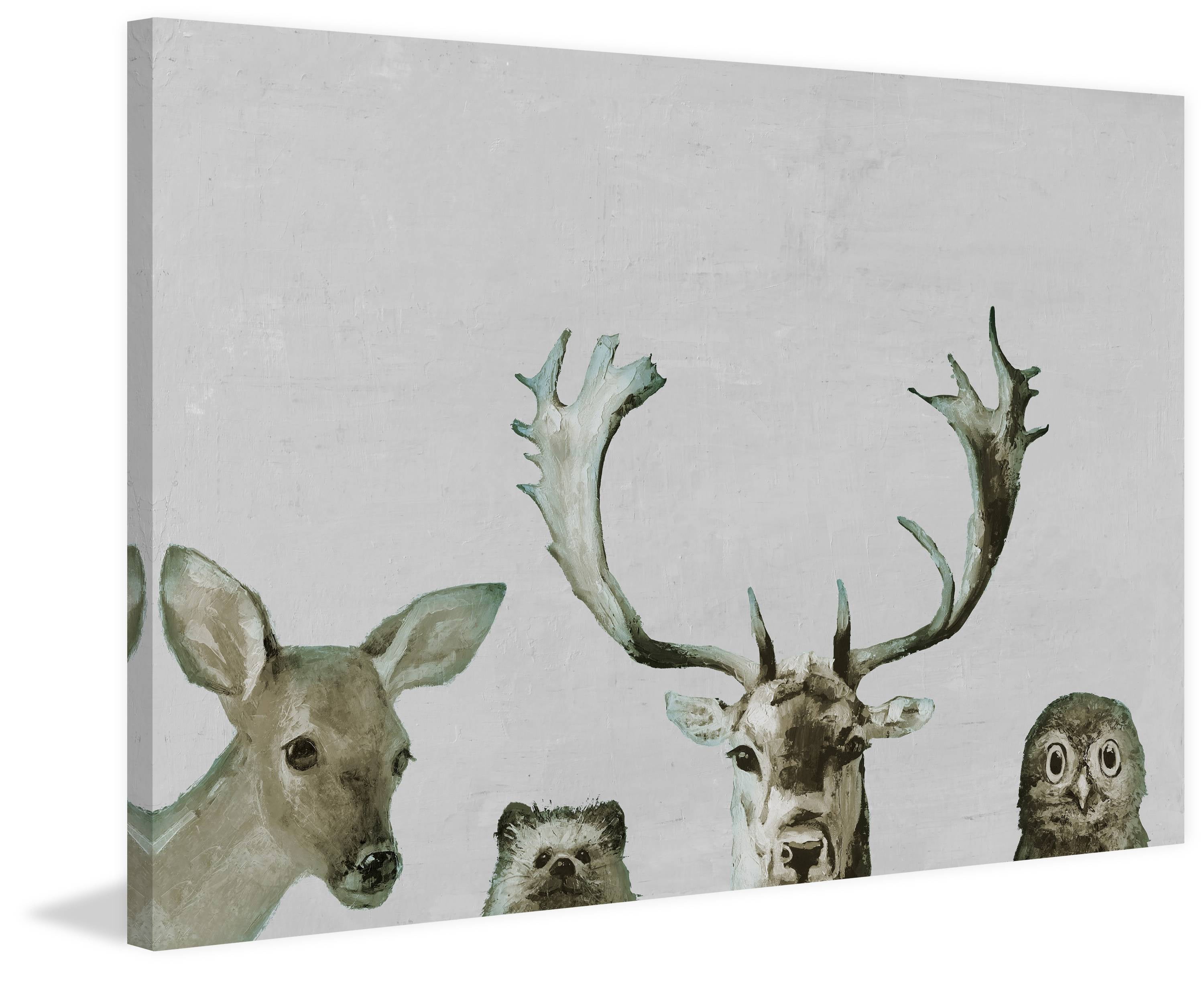 I Can't See III Painting Print on Wrapped Canvas