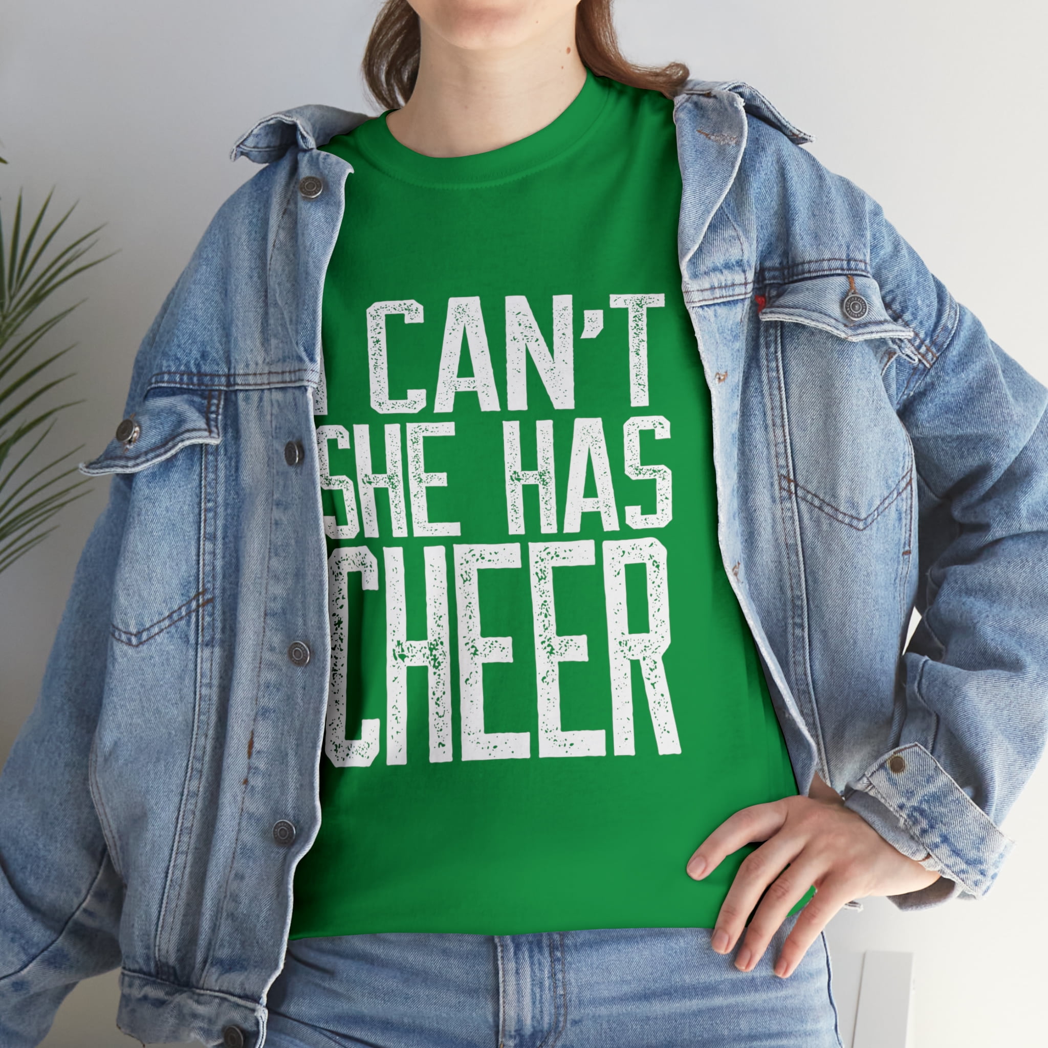I Can't She Has Cheer Mom Shirts For Women I Can't She Has Cheer Mom Shirts For Women