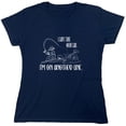 thumbnail image 1 of I Can't Take Your Call I'M On Another Une Sarcastic Humor Novelty Funny Women's Casual Tees, 1 of 3