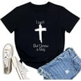 thumbnail image 1 of I Can't Women Crewneck Soft Tees Cute Graphic T Shirts, 1 of 4