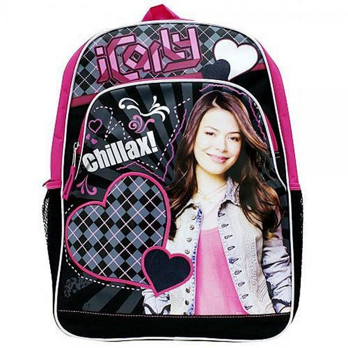 iCarly Full Size Backpack, 16 Inch, Durable School Bag for Kids 5+