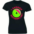 thumbnail image 1 of I Carried A Watermelon Funny Darty Dancing Vintage Retro Women's T-Shirt, 1 of 4
