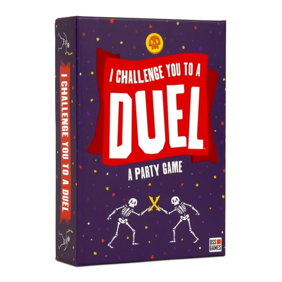 I Challenge You to a Duel by DSS Games, A Challenge Party Game For Teens and Adults, Ages 14+