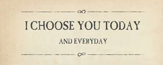 I Choose You Canvas Art - Anna Quach (10 x 20)