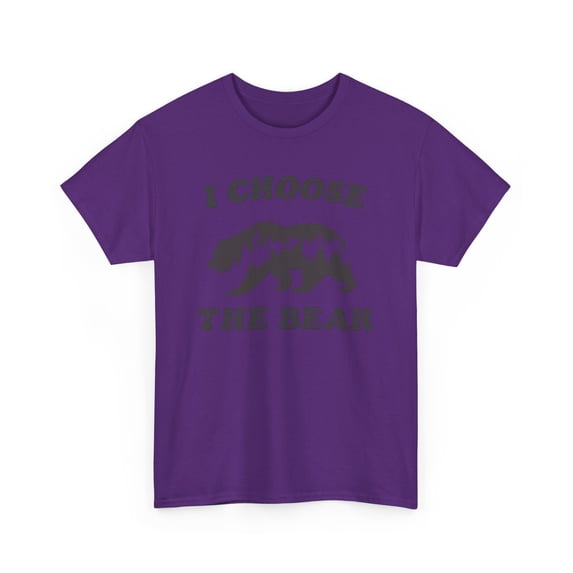 I Choose the Bear the new women's era Unisex Cotton Tee