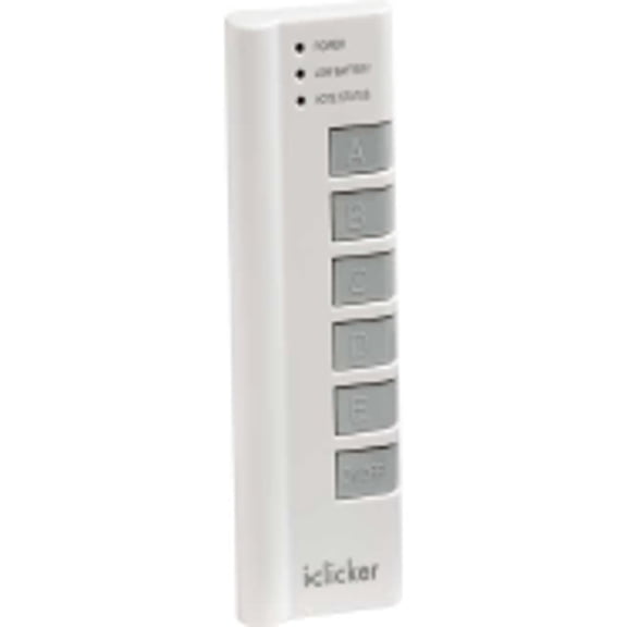 Pre-Owned I-clicker: Radio Frequency Classroom Response System Paperback