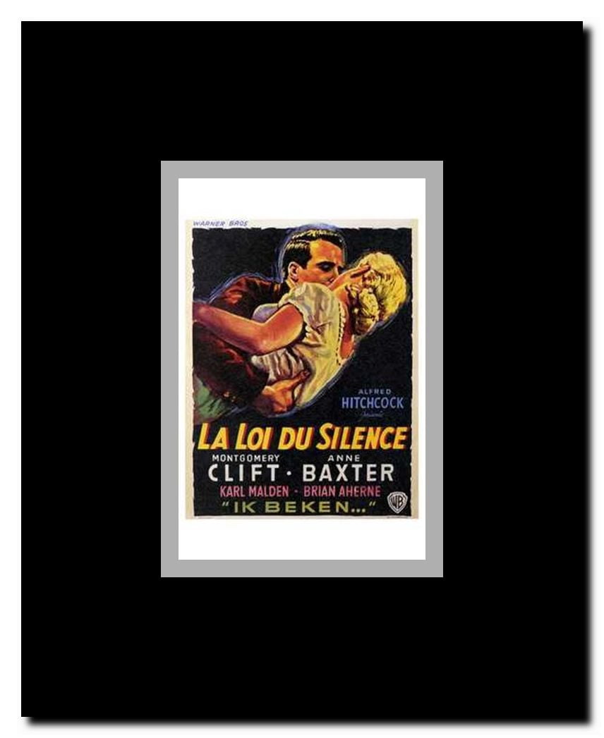 I Confess Framed Movie Poster