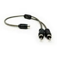 thumbnail image 1 of I Connects Wire ICNIC-RCAY-FM 1 Female Rca to 2 Male Y-Adapter Cable, 1 of 1