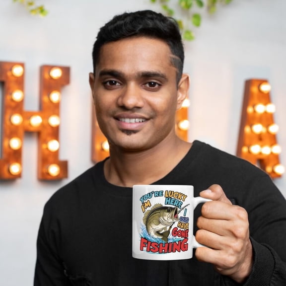 I Could Have Been Fishing Mug - Fishing Gift , Funnubli Coffee Cup, Outdoor Lover Mug, Unique Gift Fisher.