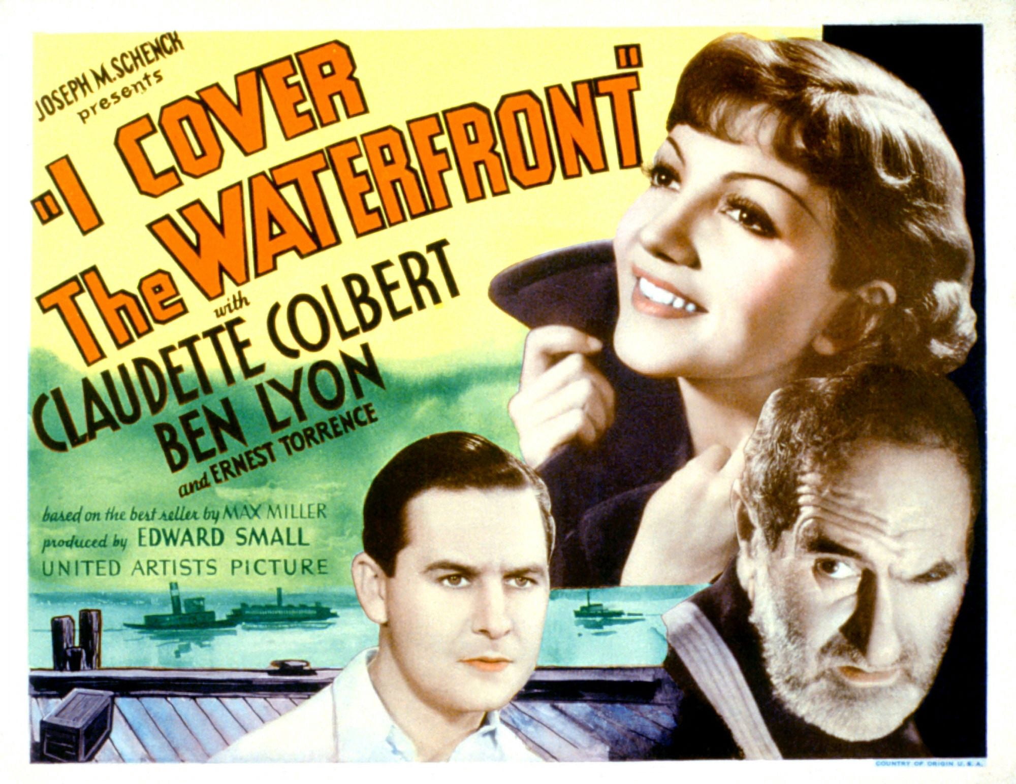 I Cover The Waterfront Canvas Art -  (28 x 22)