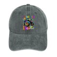 thumbnail image 1 of I Crushed 100 Days of School Gray Hat Adjustable Funny Fashion Unisex Baseball Cap for Men Women, 1 of 7