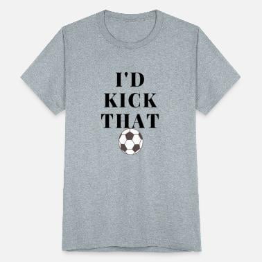 I'D Kick That Football Field Goal Football Player Unisex Tri-Blend T ...