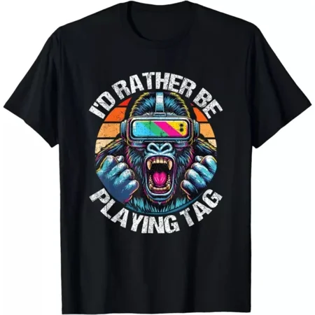 I D Rather Be Playing Tag Gorilla Monke Tag Gorilla Vr Gamer