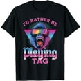 thumbnail image 1 of I'D Rather Be Playing Tag Gorilla Vr Monke Gamer T-Shirt Unisex S-5XL Hot Trending Shirt, Vintage Birthday Gift, 1 of 2