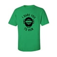 thumbnail image 1 of I Dare You To Run Adult Short Sleeve T-shirt, 1 of 4