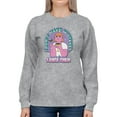 thumbnail image 1 of I Date Mistakes. Sweatshirt Women -Smartprints Designs, Female 5X-Large, 1 of 4