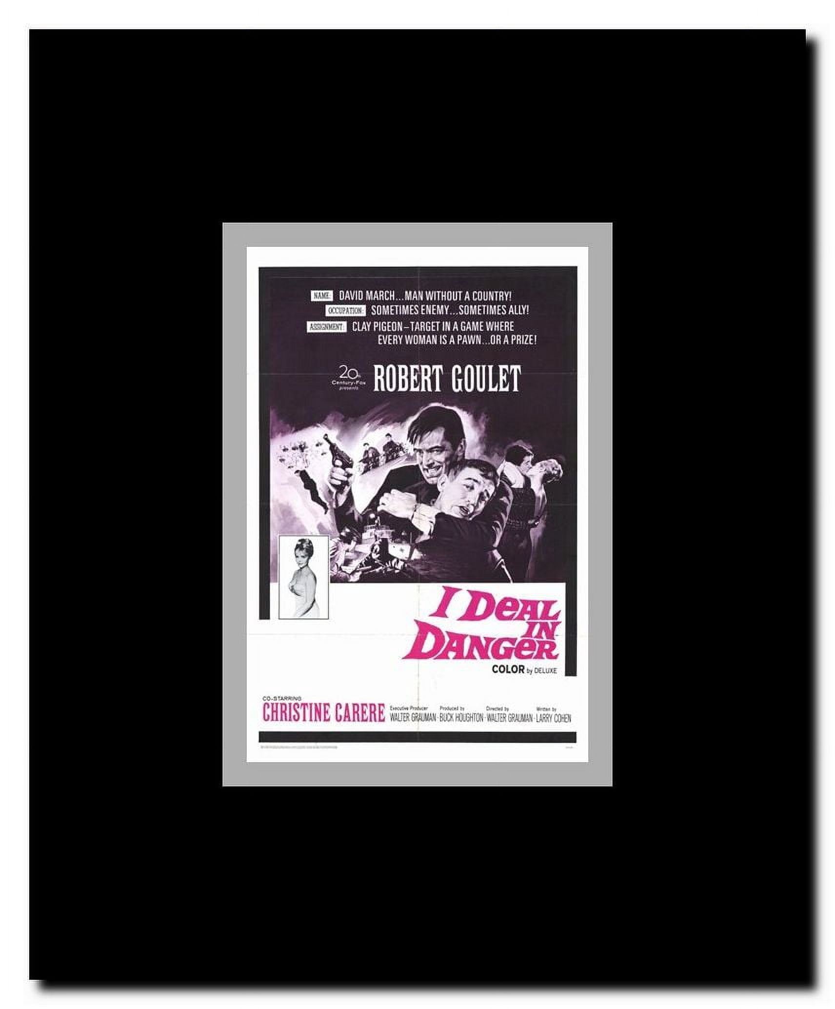 I Deal In Danger Framed Movie Poster