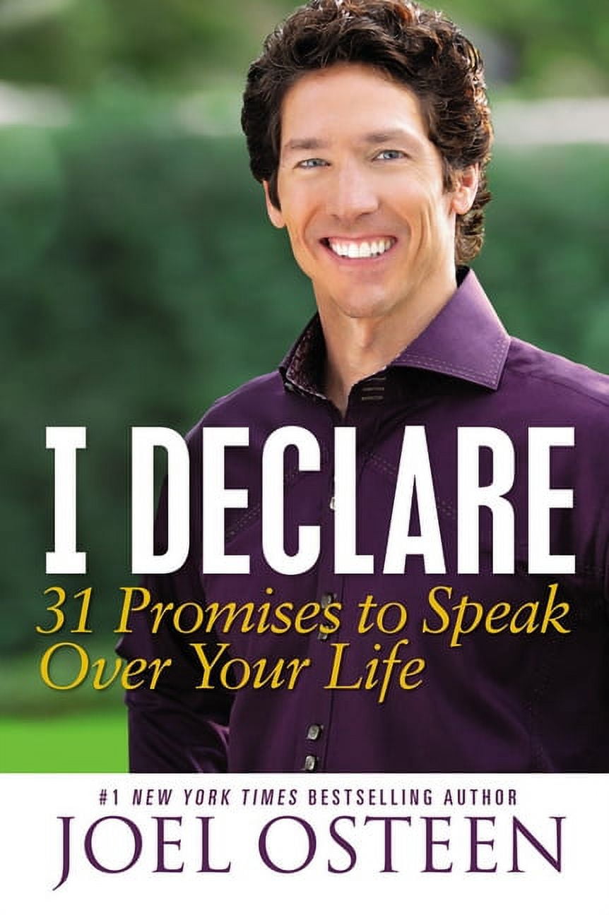 JOEL OSTEEN I Declare: 31 Promises to Speak Over Your Life, (Paperback)