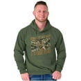 thumbnail image 1 of I Deer You Hunting Pun Camouflage Unisex Plus Fleece Graphic Hoodie Brisco Brands 2X, 1 of 5
