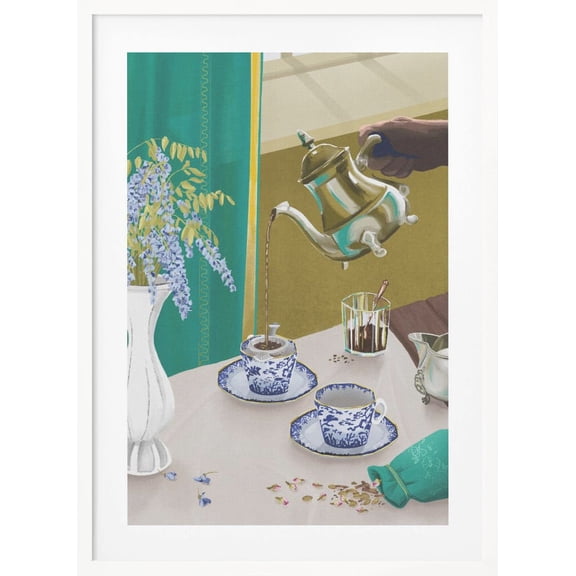 I Despise English Tea Framed Art Modern Wall Decor