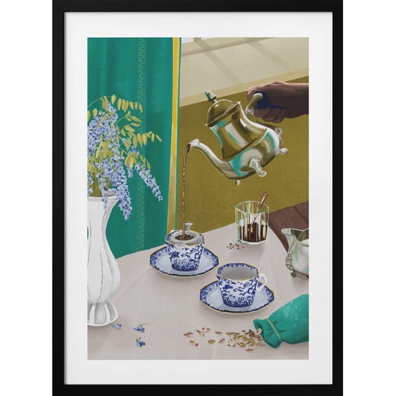 I Despise English Tea Framed Art Modern Wall Decor