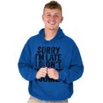 thumbnail image 1 of I Didn't Want to Come Introvert Funny Hoodie Sweatshirt Women Men Brisco Brands M, 1 of 6