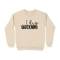 thumbnail image 1 of I Dig Gardening Graphic Print Cozy Sweatshirt (Sand, XL), 1 of 14
