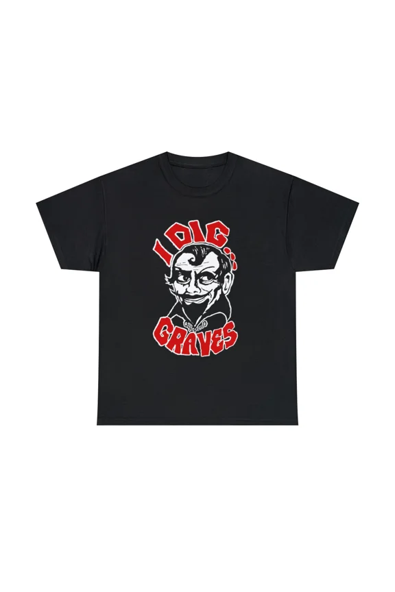 I Dig Graves Detroit tv host Sir Graves Ghastly Short Sleeve Tee