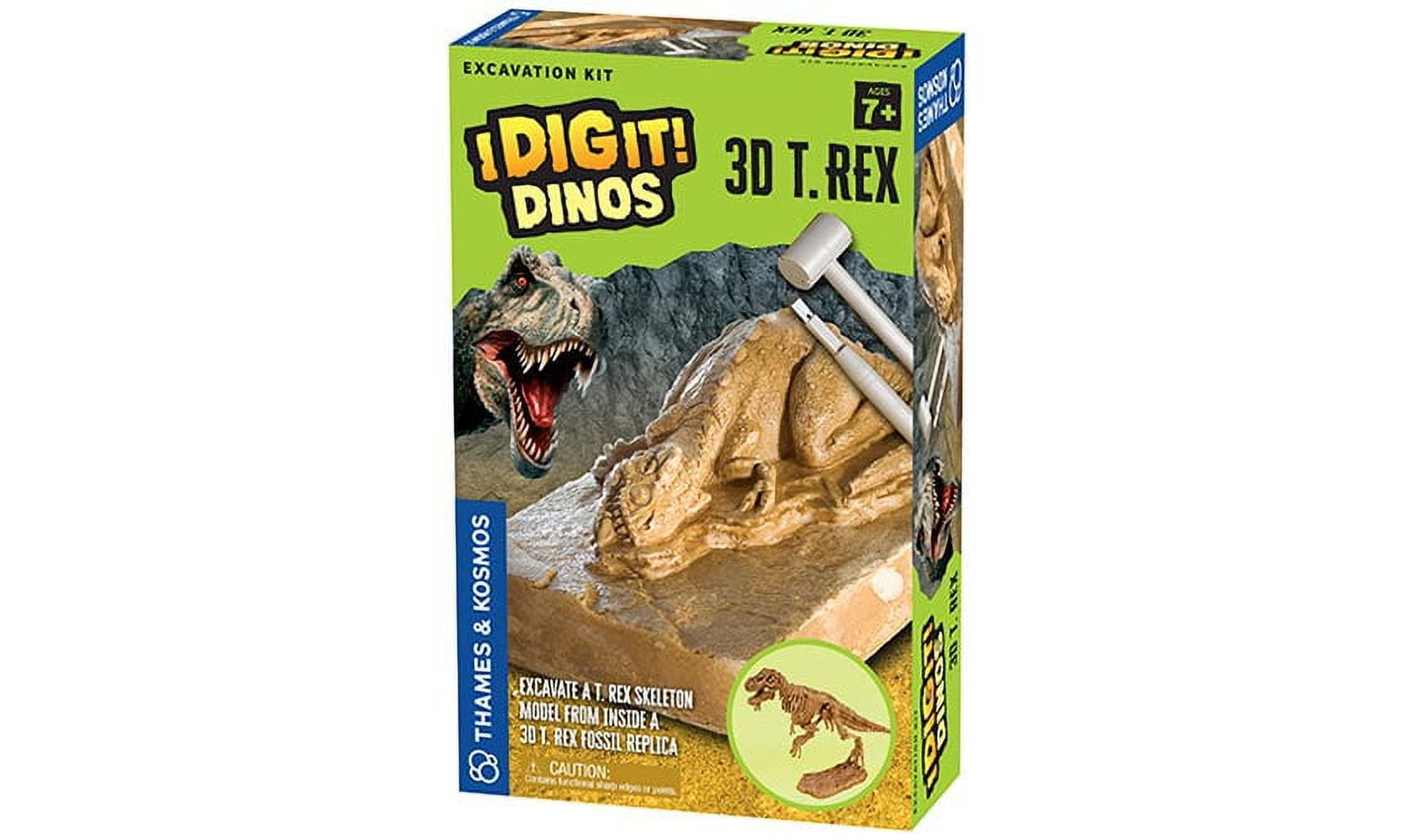 I Dig It! Dinos - 3D T. Rex Dinosaur Fossil Excavation Kit for Kids ...