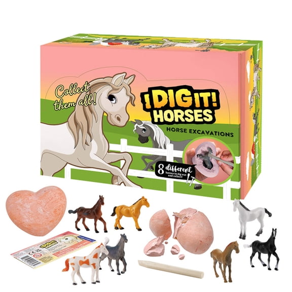I Dig It! Horses 18-Piece Gift Set