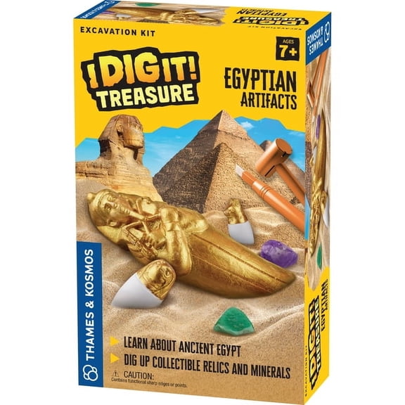 I Dig It! Treasure - Egyptian Artifacts, (Hardcover)