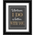 thumbnail image 1 of I Do 2x Matted 20x24 Black Ornate Framed Art Print by Moulton, Jo, 1 of 2
