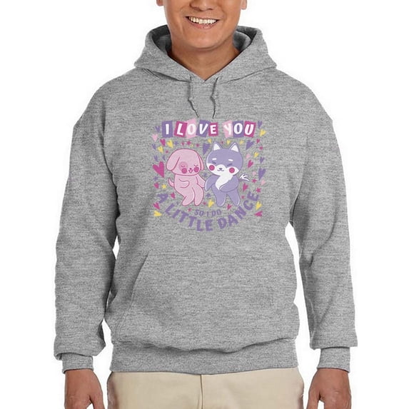 I Do A Little Dance Hoodie Men -Smartprints Designs, Male XX-Large