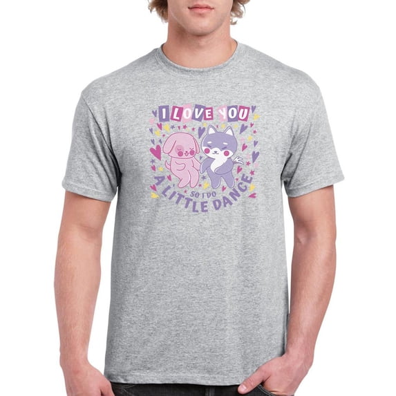I Do A Little Dance T-Shirt Men -Smartprints Designs, Male Large