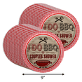thumbnail image 1 of I Do BBQ Red Gingham Party Supplies - Couples Shower BBQ Large Plates - Bachelorette Bachelor Party Plates - Large 9" Paper Plates In Bulk 32 Piece, 1 of 1