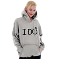 thumbnail image 1 of I Do Bridal Squad Bride Bachelorette Hoodie Sweatshirt Women Brisco Brands X, 1 of 6