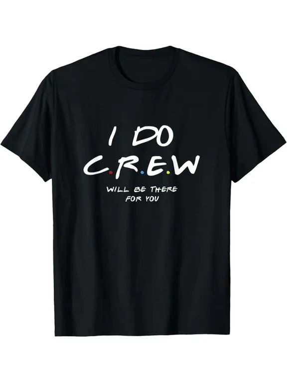 I Do Crew Wedding Party Design T-shirt