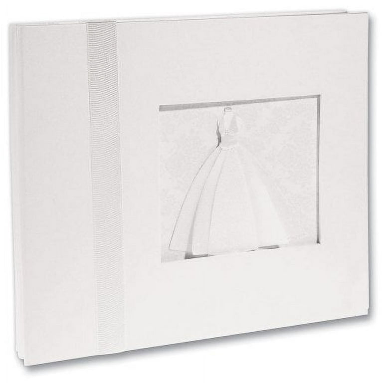 I Do Dressed in White 8x8 inch Wedding Photo Album Kit - Archival