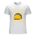 thumbnail image 1 of I Do It for Tacos Men's Funny Graphic Tee - Taco Lover T-Shirt, 1 of 5