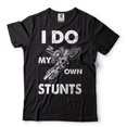 thumbnail image 1 of I Do My Own Stunts Funny Shirt Motorcycle Bike Shirts Funny Joke Shirt Injury Shirt Recovery Shirt, 1 of 6