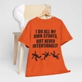 thumbnail image 1 of I Do My Own Stunts Unisex Heavy Cotton Tee, 1 of 9