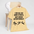 thumbnail image 1 of I Do My Own Stunts Unisex Heavy Cotton Tee, 1 of 9