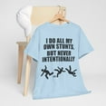 thumbnail image 1 of I Do My Own Stunts Unisex Heavy Cotton Tee, 1 of 9