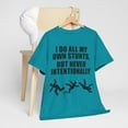 thumbnail image 1 of I Do My Own Stunts Unisex Heavy Cotton Tee, 1 of 9