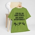 thumbnail image 1 of I Do My Own Stunts Unisex Heavy Cotton Tee, 1 of 9