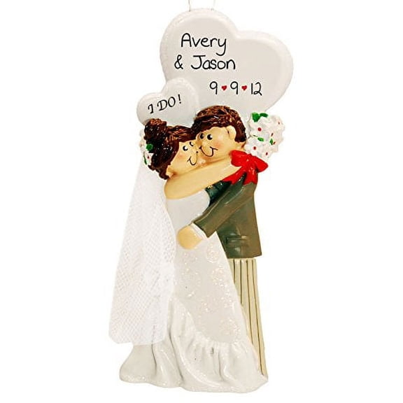 I Do Personalized Christmas Ornament DO-IT-YOURSELF