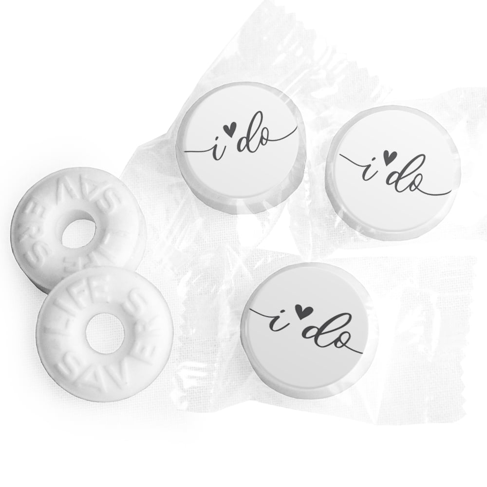 I Do Wedding Mints Favors for Guests LifeSavers Mints (Approx 300-335 mints)