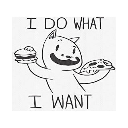 I Do What I Want Mouse Pad Gaming Mousepad 9.84"(L) x 7.87"(W)
